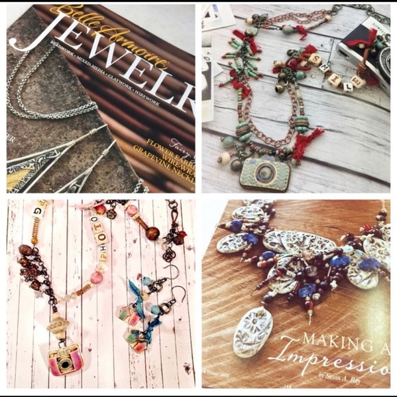 OOAK Gypsy Bohemian Necklace featured in Belle Armore Jewelry